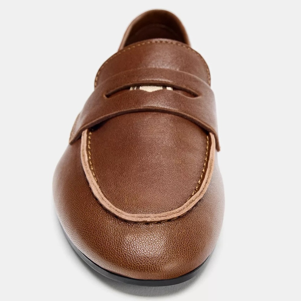 Zara leather penny loafers - Picture 2 of 10